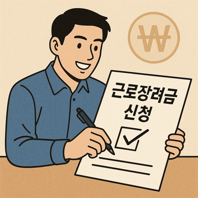 근로장려금 신청사진