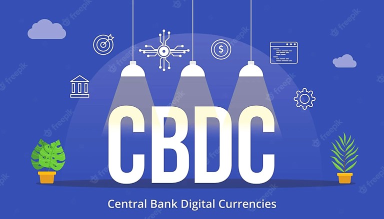CBDC의 뜻을 영어로 풀어서 설명한 이미지