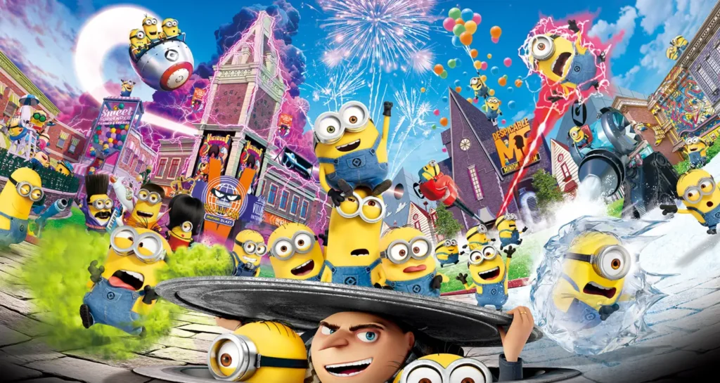 유니버설 스튜디오 인기있는 캐릭터

