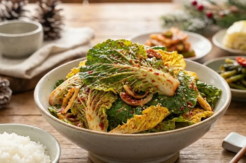 봄동겉절이 추천