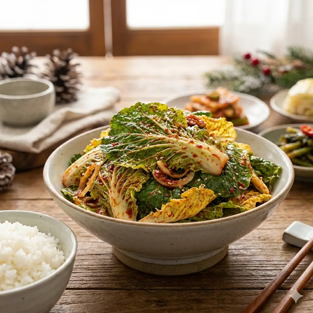 봄동겉절이 추천