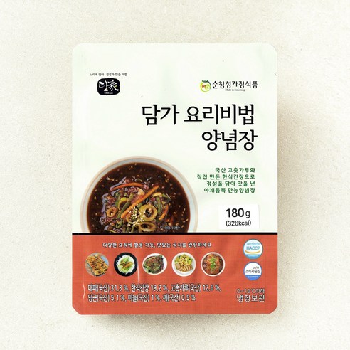 달래장 담가 요리비법 양념장 180g