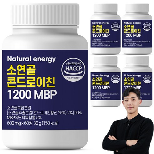 콘드로이친1200 추천 웰핏 소연골 콘드로이친 1200 MBP 60정 5개 이미지