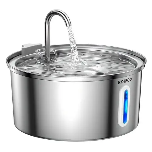 4.로제코 반려동물 스테인리스 스틸 급수기 3.2L