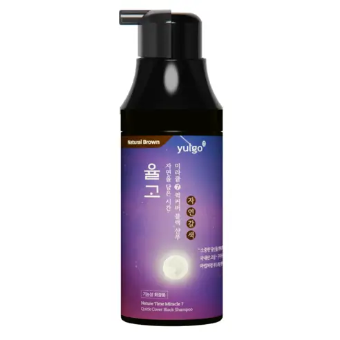 염색샴푸 추천 Best2. 율고 자연을 담은 시간 순한 새치 염색샴푸 자연갈색