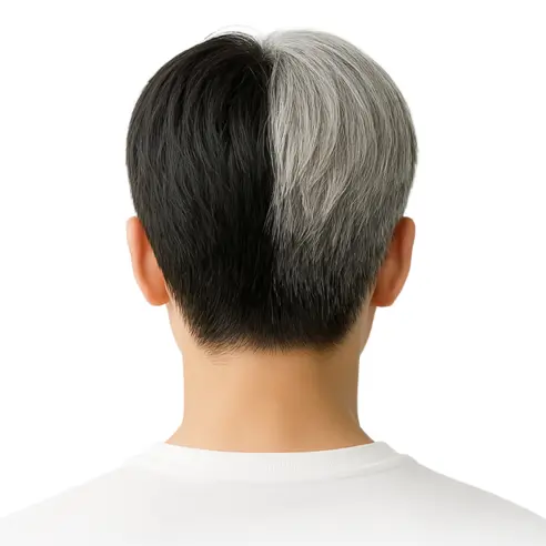 염색샴푸 추천 Best9. [간편염색제] 3분 흰머리 새치 염색 샴푸 저자극 브라운