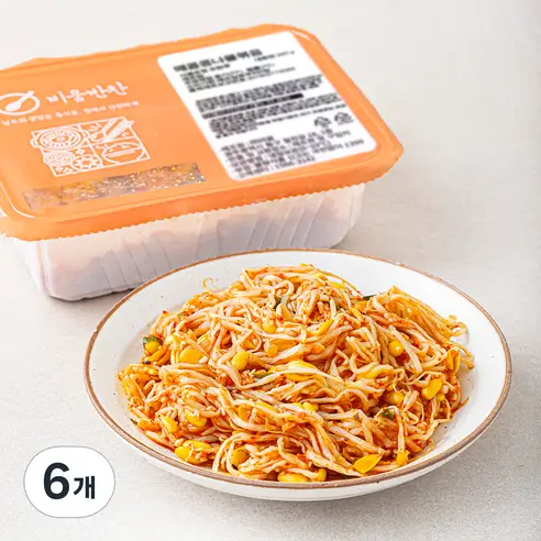 콩나물무침 추천 Best10-5. 비움 매콤 콩나물 볶음 (280g, 6개)