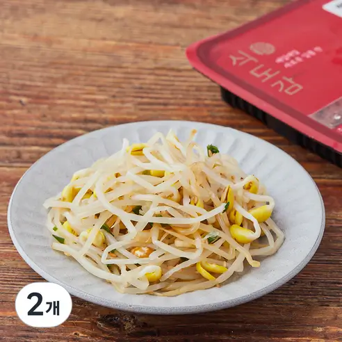 콩나물무침 추천 Best10-6. 식도감 콩나물무침 (100g, 2개)