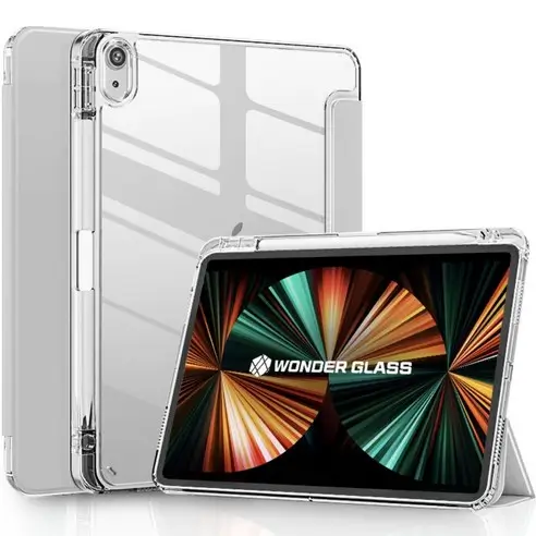 아이패드케이스 추천 Best10-5. 원더글라스 에어 가드 투명 아크릴 애플펜슬 수납 케이스