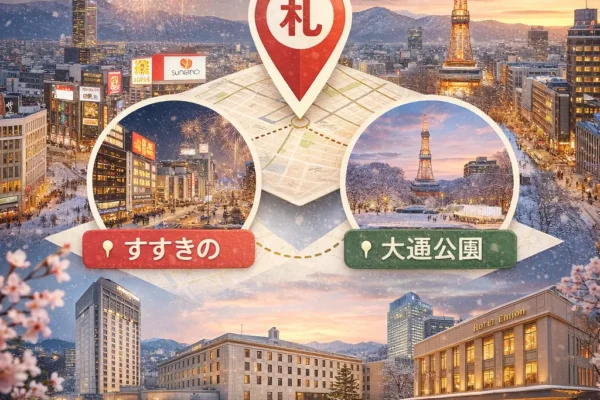 삿포로 스스키노·오도리 공원 가성비 호텔 Best10 추천