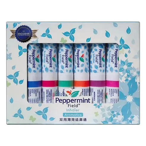 페퍼민트필드 야돔 인헤일러 6개, 1세트