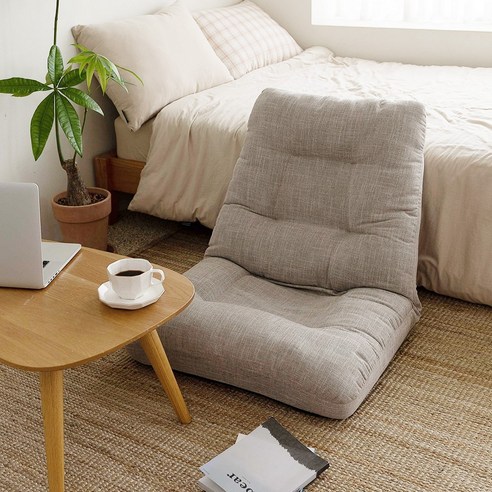 상도가구 모니 좌식소파 패브릭 1인용 자취방 원룸가구 오트밀
