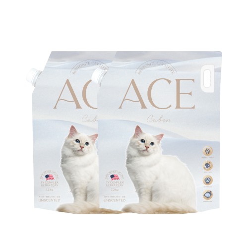 혼합형 고양이 모래 추천 에이스벤토나이트 카벤 카사바 벤토나이트 7.2kg 1+1