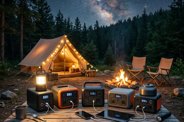 캠핑용 파워뱅크 추천 제품 비교 및 인산철 배터리 활용 예시 이미지