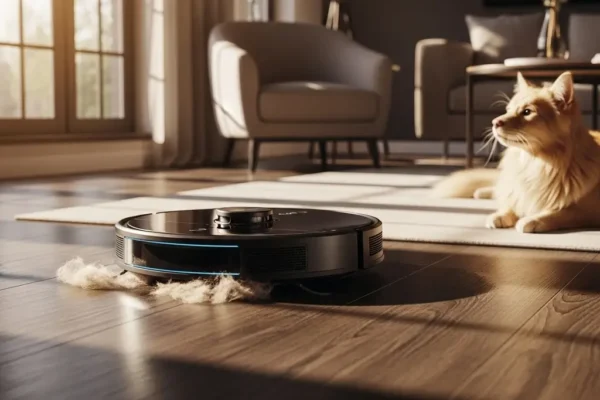 반려동물 털 엉킴 방지 및 강력한 흡입력을 갖춘 2026년형 올인원 로봇청소기 추천 제품 비교 이미지