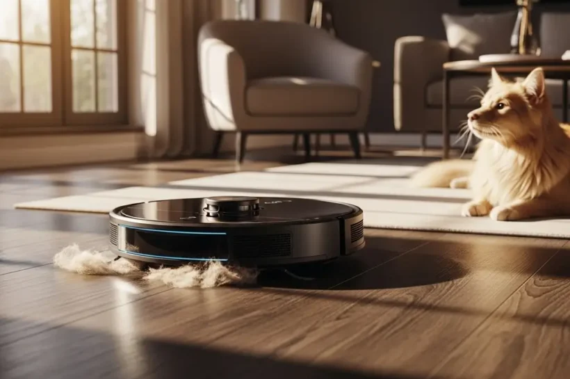 반려동물 털 엉킴 방지 및 강력한 흡입력을 갖춘 2026년형 올인원 로봇청소기 추천 제품 비교 이미지