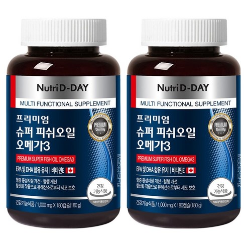 뉴트리디데이 프리미엄 슈퍼 피쉬오일 오메가3