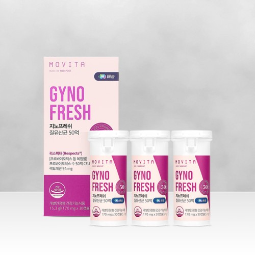 여성 질유산균 추천 - 모비타 50억 지노프레쉬 질유산균
