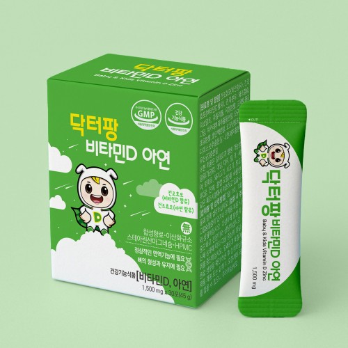 닥터팡 키즈 아연 비타민D 어린이 면역력 영양제