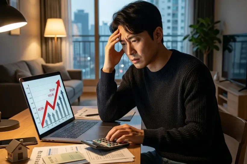 한국은행 금융통화위원회 기준금리 인상에 따른 부담