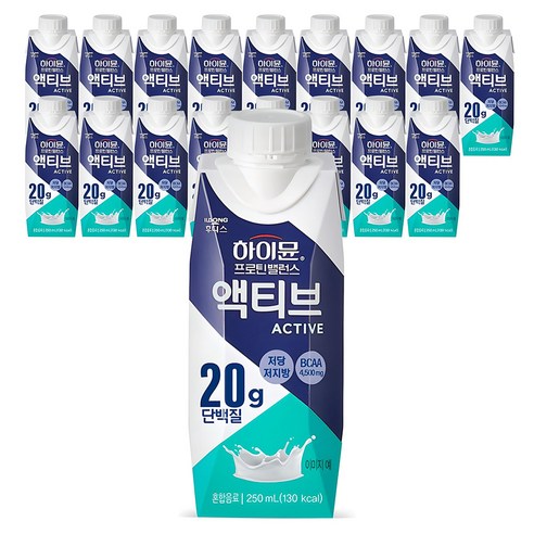 하이뮨 프로틴 밸런스 액티브 오리지널 단백질쉐이크 추천