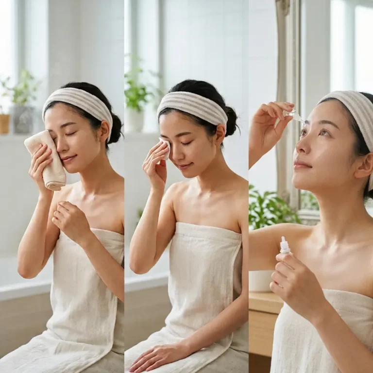 눈꺼풀 마이봄샘 기름 분비 구조 및 온찜질, 눈꺼풀 세정, 인공눈물 3단계 케어 루틴